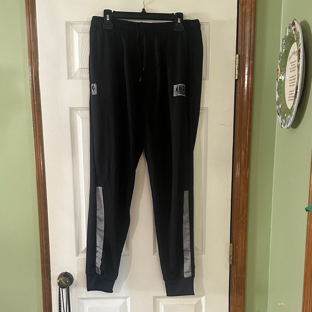 NBA Black Apparel with White Logo